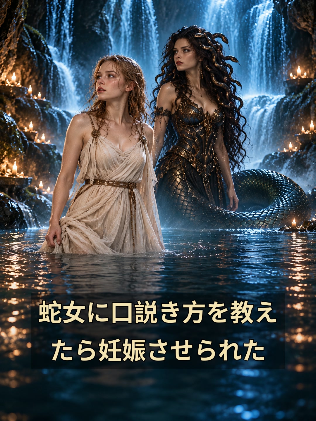 蛇女に口説き方を教えたら妊娠させられた