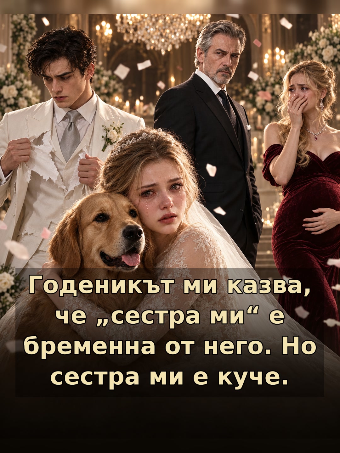 Годеникът ми казва, че „сестра ми“ е бременна от него. Но сестра ми е куче.