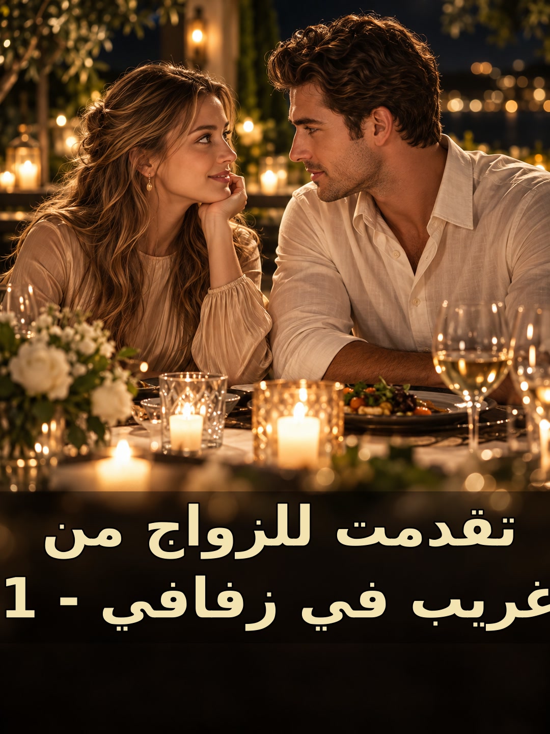 تقدمت للزواج من غريب في زفافي -  1