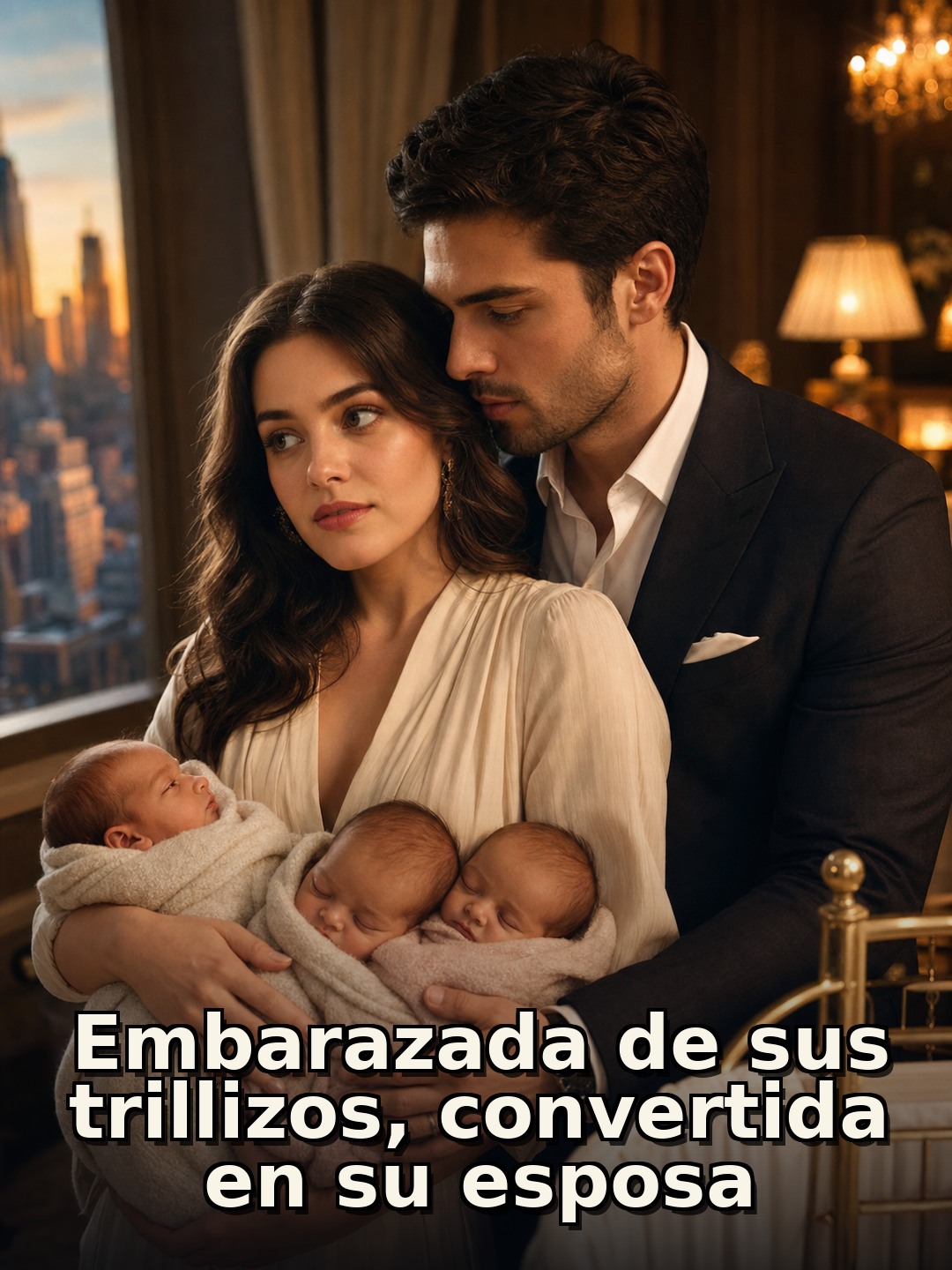 Embarazada de sus trillizos, convertida en su esposa