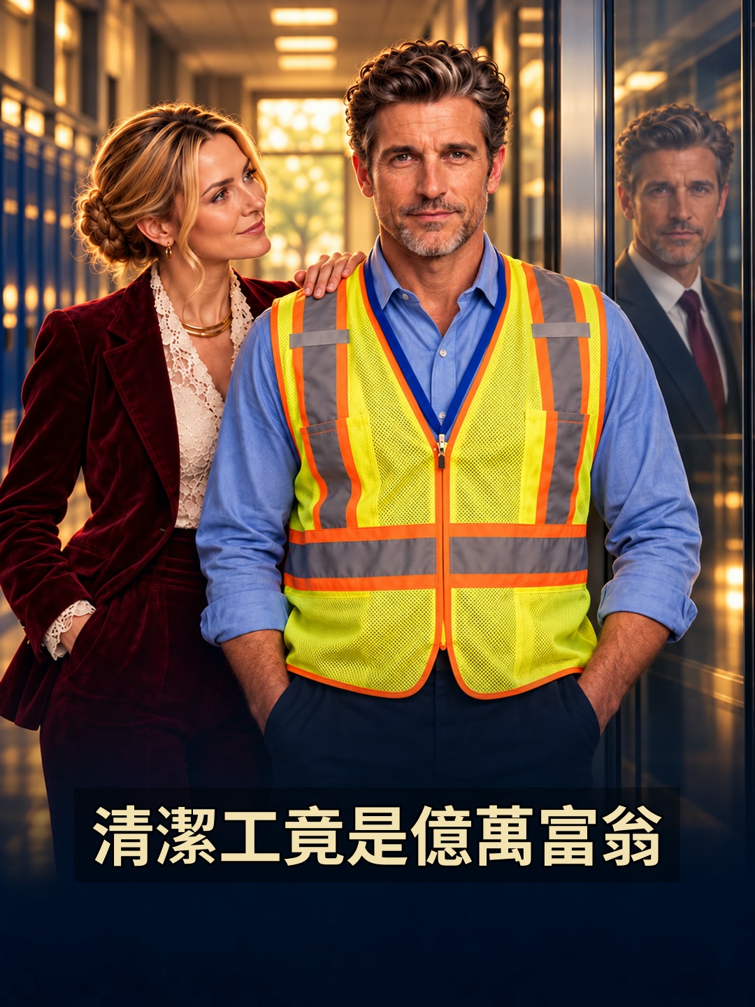清潔工竟是億萬富翁