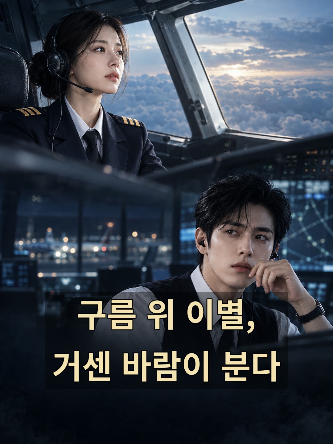 구름 위 이별, 거센 바람이 분다