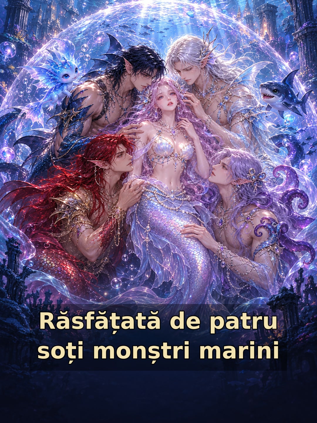 Răsfățată de patru soți monștri marini