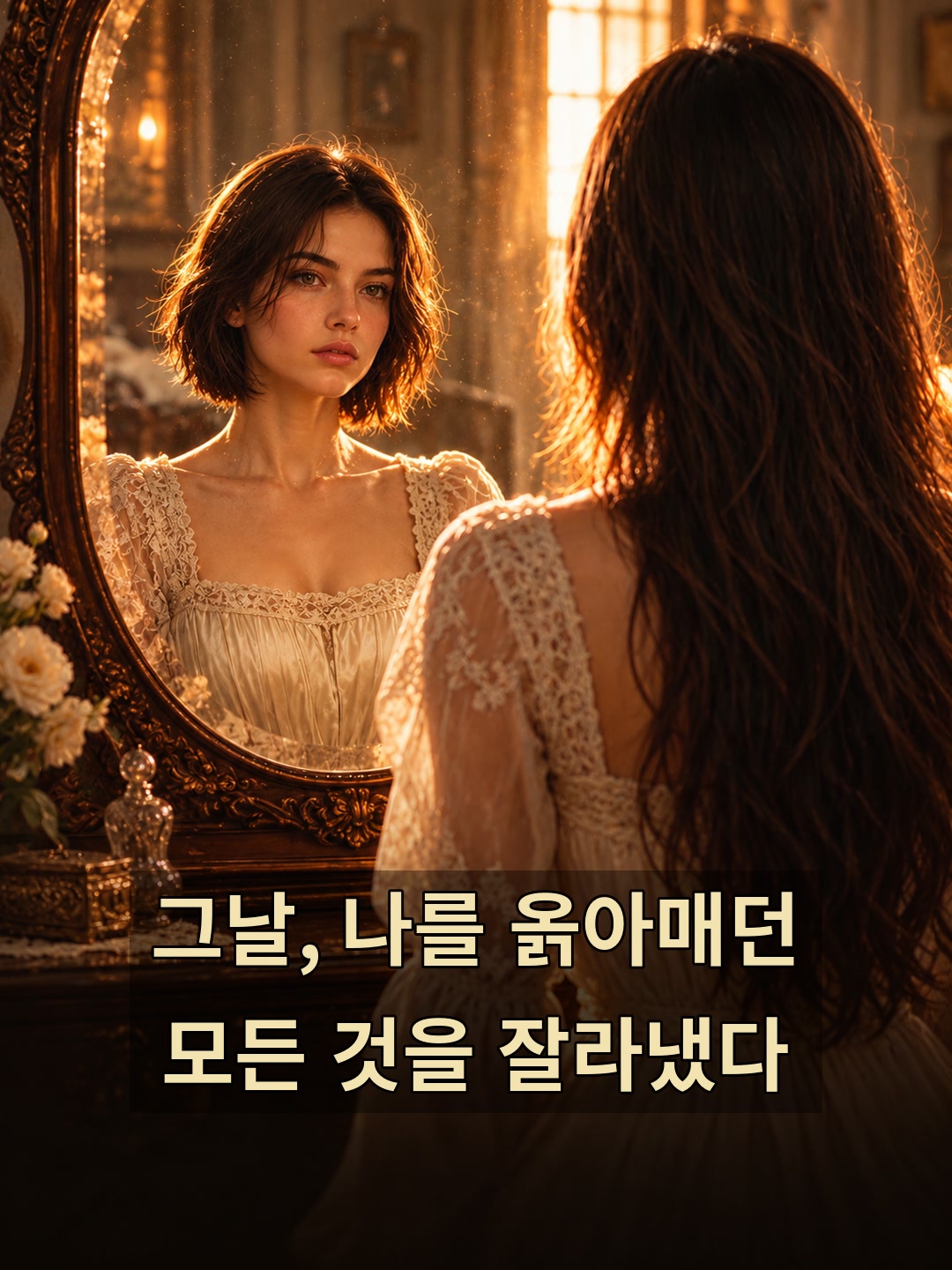 그날, 나를 옭아매던 모든 것을 잘라냈다