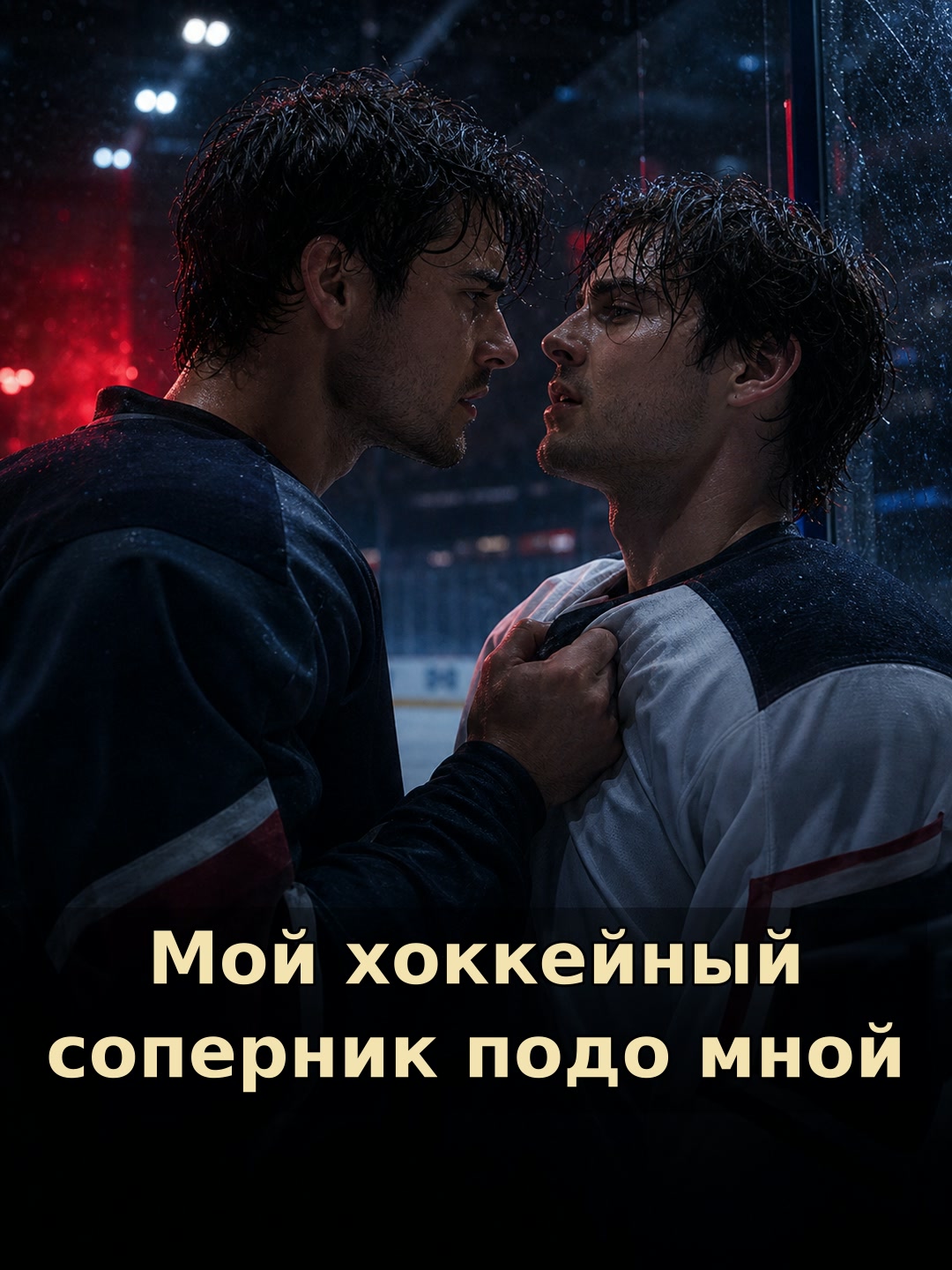 Мой хоккейный соперник подо мной
