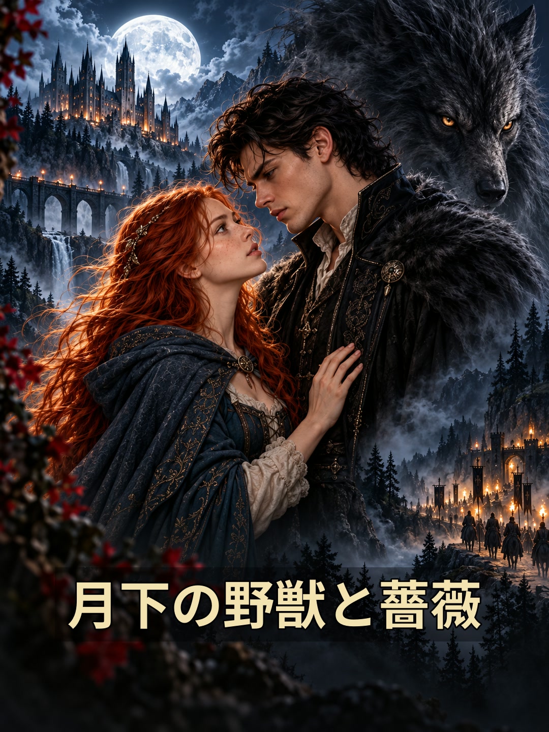 月下の野獣と薔薇
