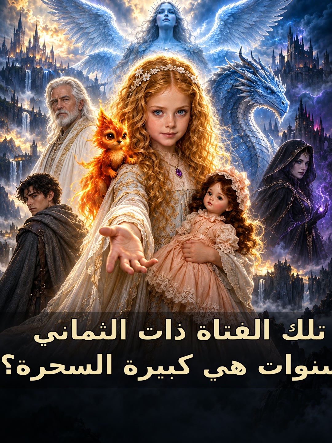 تلك الفتاة ذات الثماني سنوات هي كبيرة السحرة؟!
